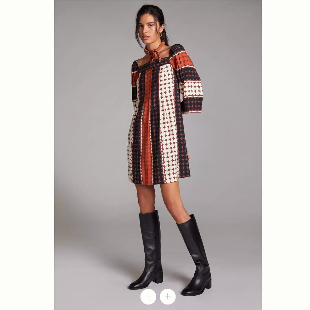 Anthropologie Multicolor Mini Dress